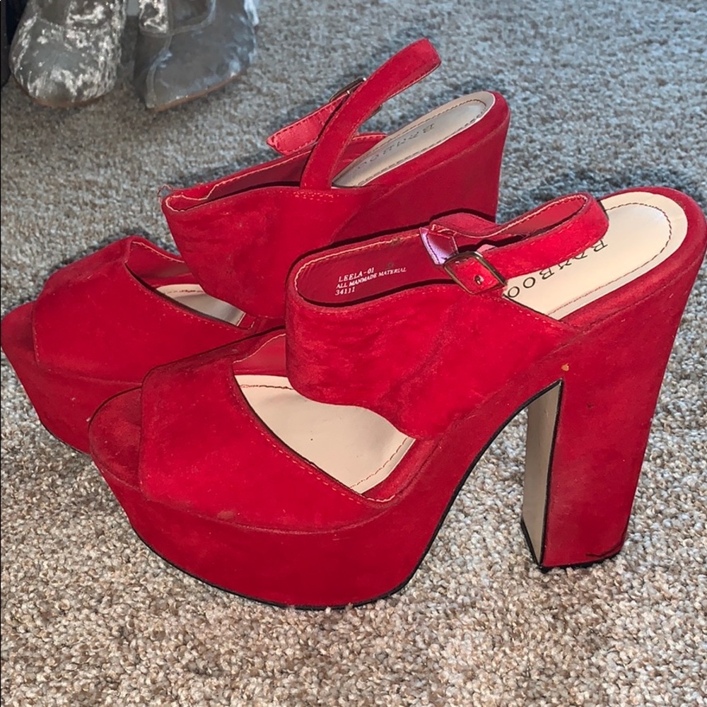 Red shoes